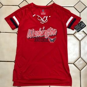 Women’s Washington capitols t shirt.